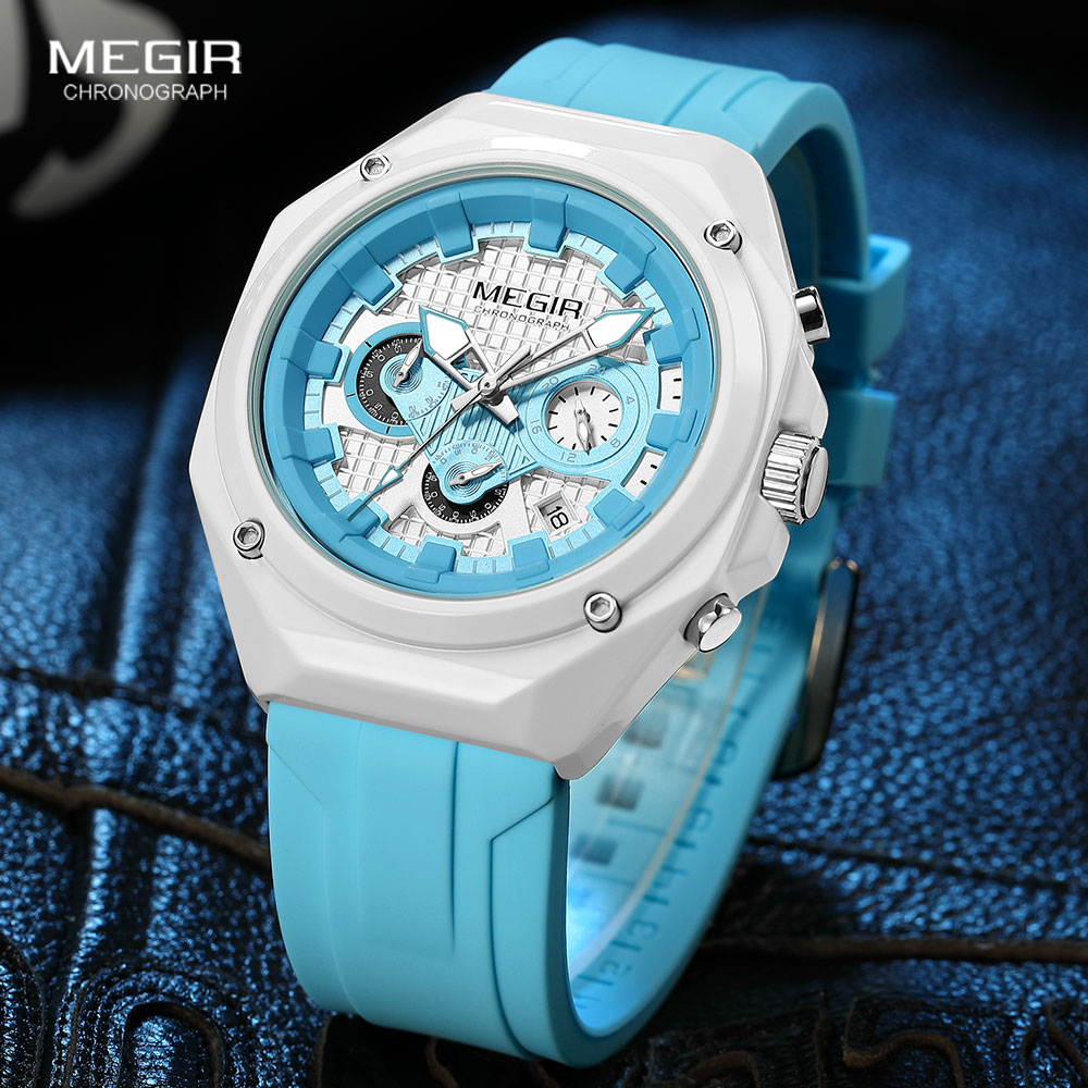 Luxury Watch Hublot - MEGIR New Unisex Sport Quartz Watches