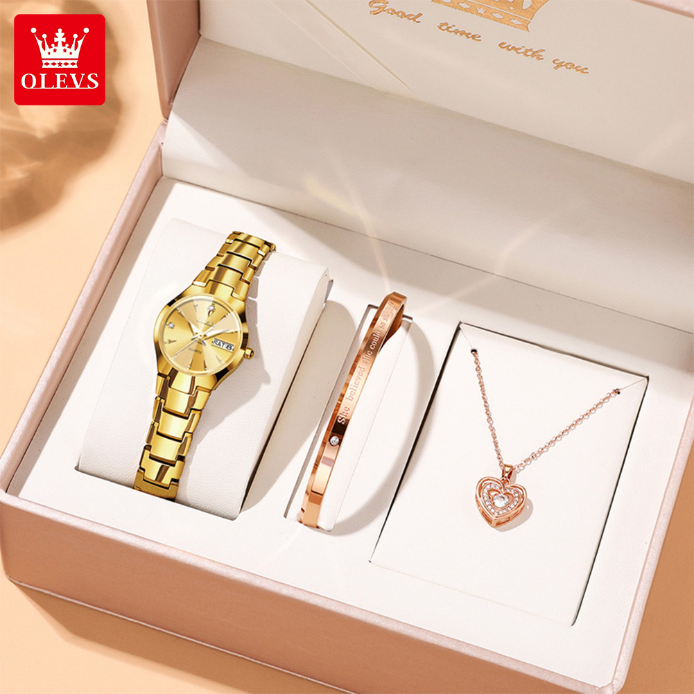 Luxury Watch In Usa - OLEVS Ladies Watch 8697 Luxury Elegant