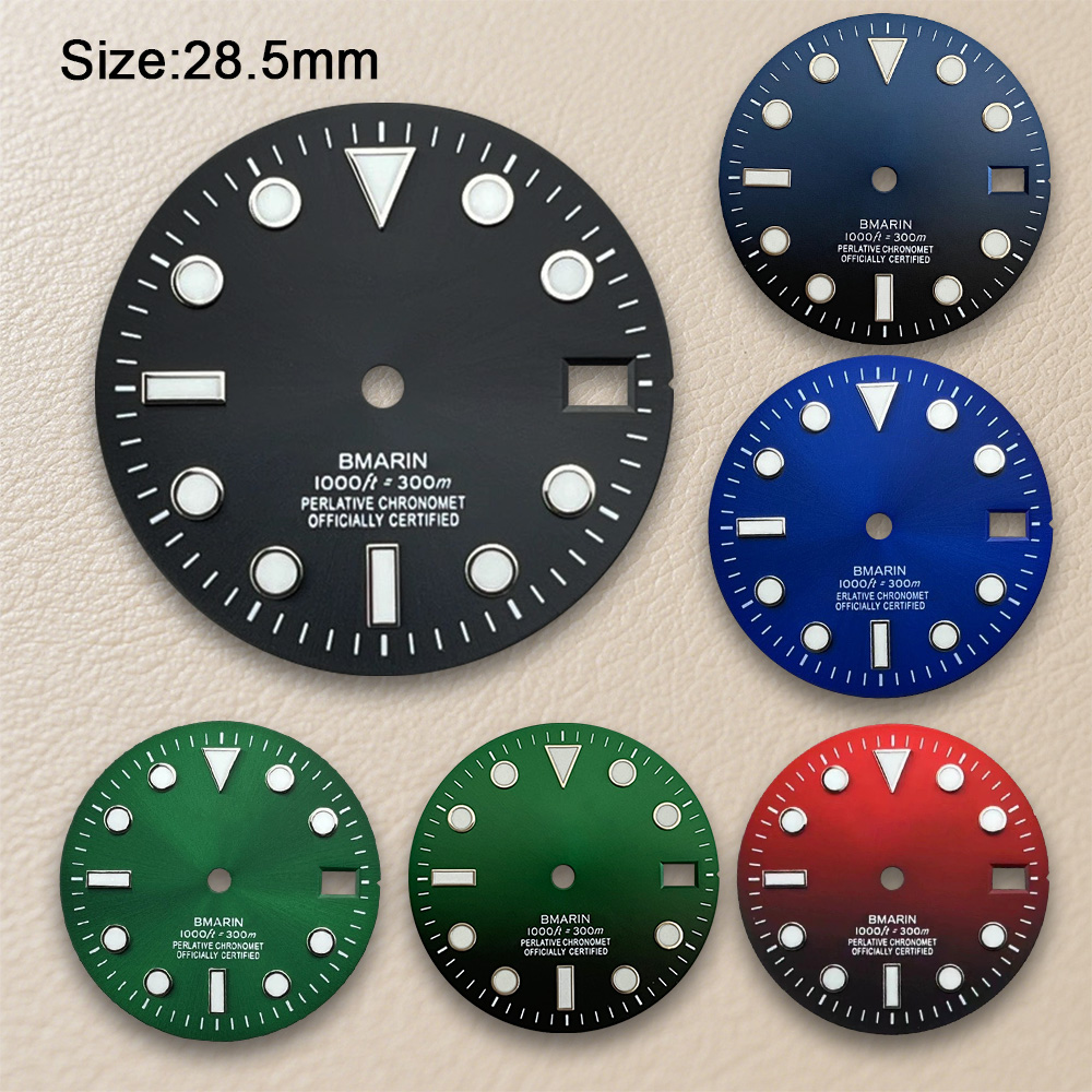 Exhibition Caseback - 28.5mm S Logo SUB Gradient Dial