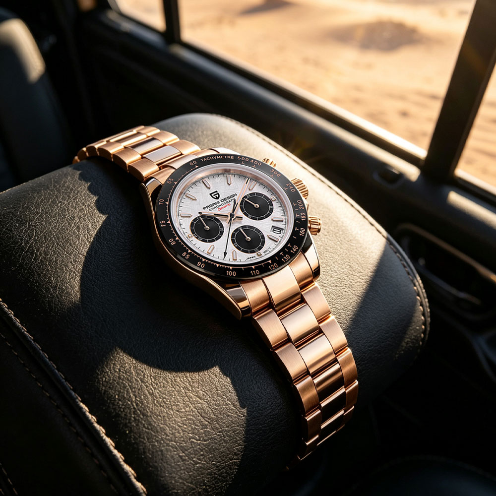 Luxury Quartz Watch Brands - Top Brand PAGANI DESIGN Luxury Men