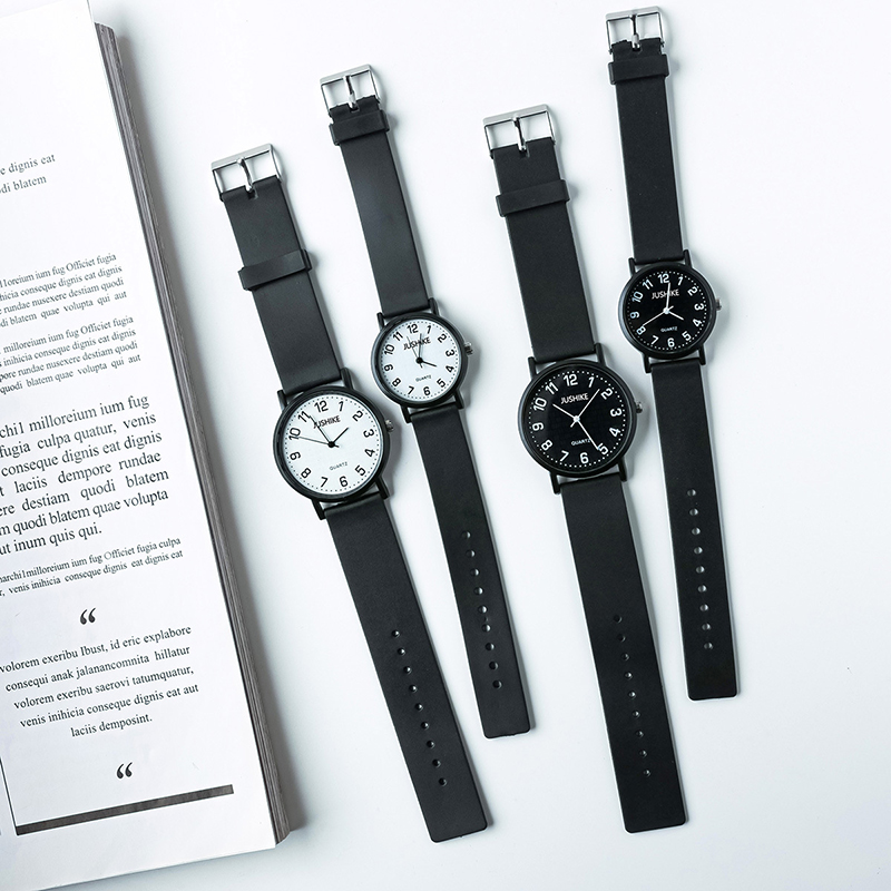 Luxury Watch Lady - Simple Black Watch Quartz Watches for