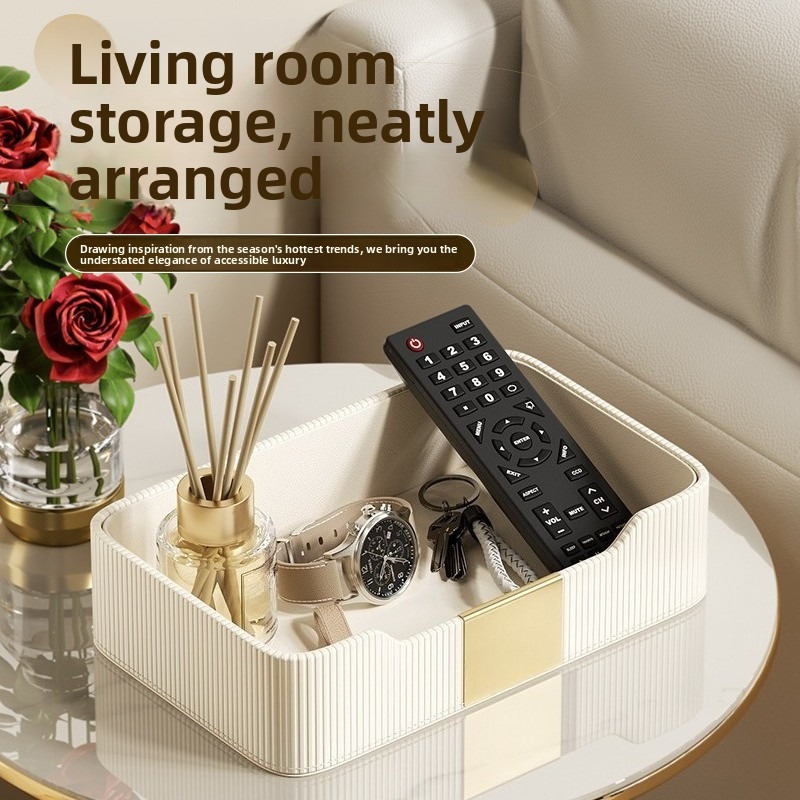 PU Leather Desk Tray - Multi-L - огляд і ціна Luxury Watch Levels