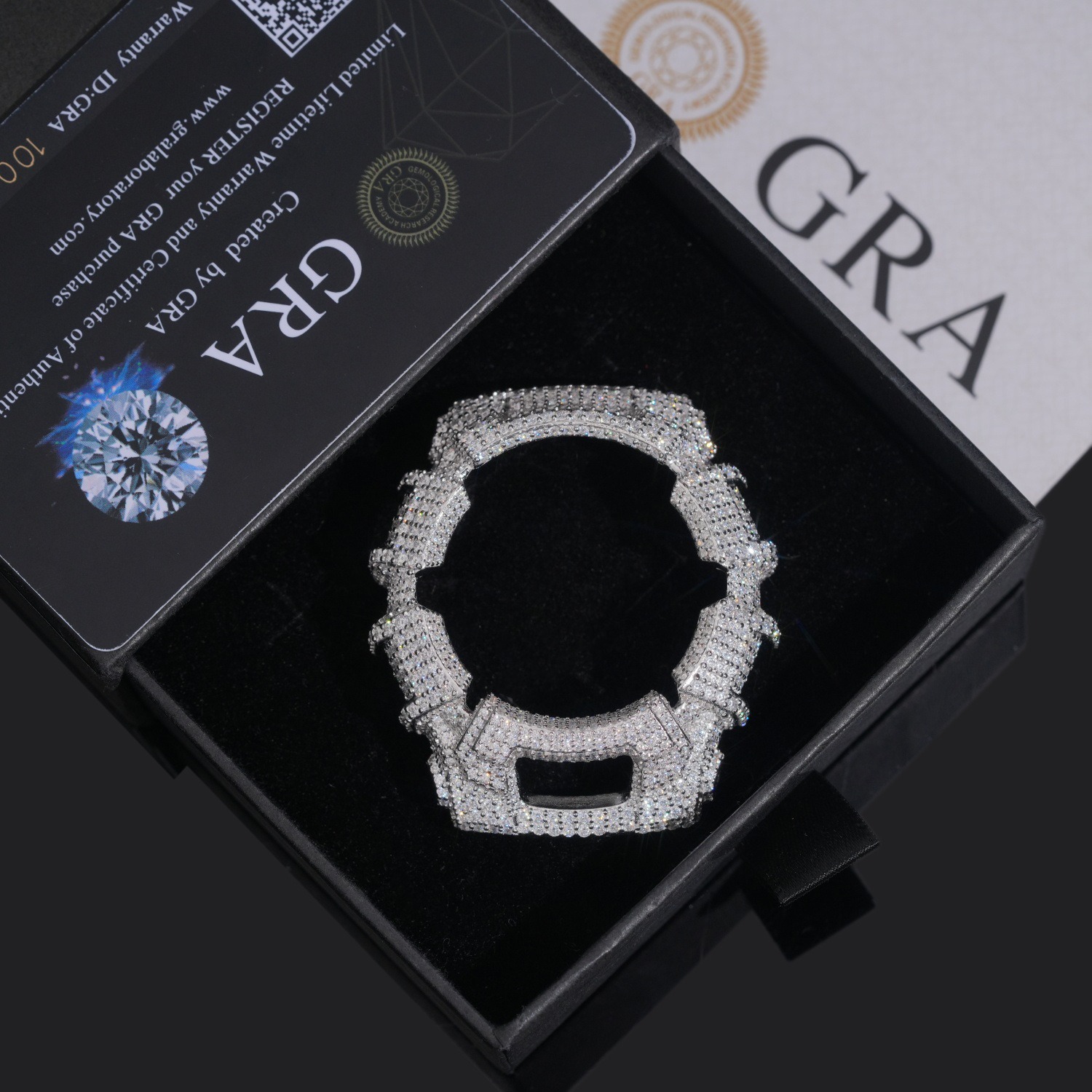 Iced-Out G-Shock Watch Case by - огляд і ціна Luxury Watch Levels