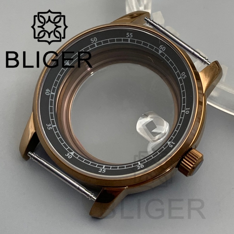 BLIGER 38mm Bronze Brass Divin - огляд і ціна Exhibition Caseback
