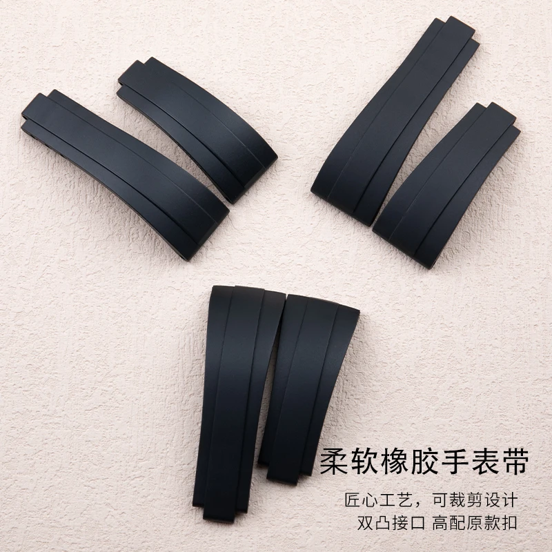 Rubber Short Buckle Watchband  - огляд і ціна Luxury Watch Rolex