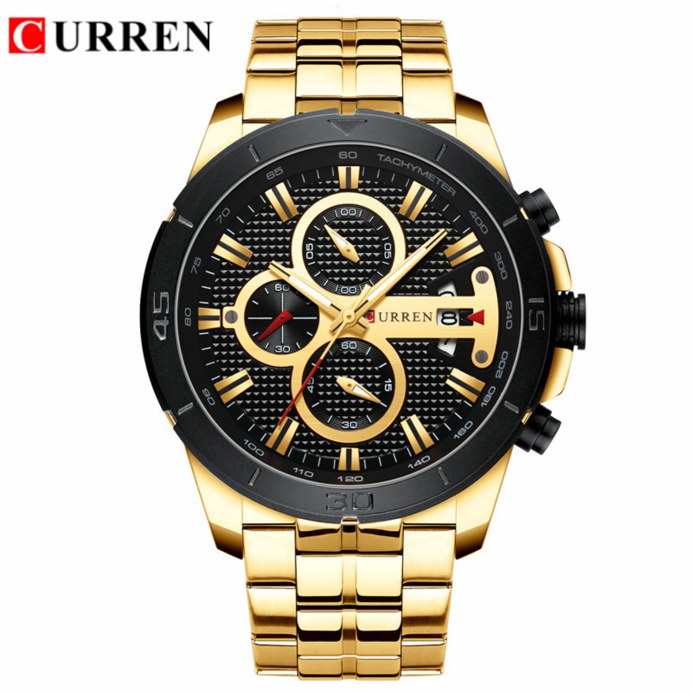 CURREN Watch Men Waterproof Ch - огляд і ціна Luxury Quartz Watch Brands