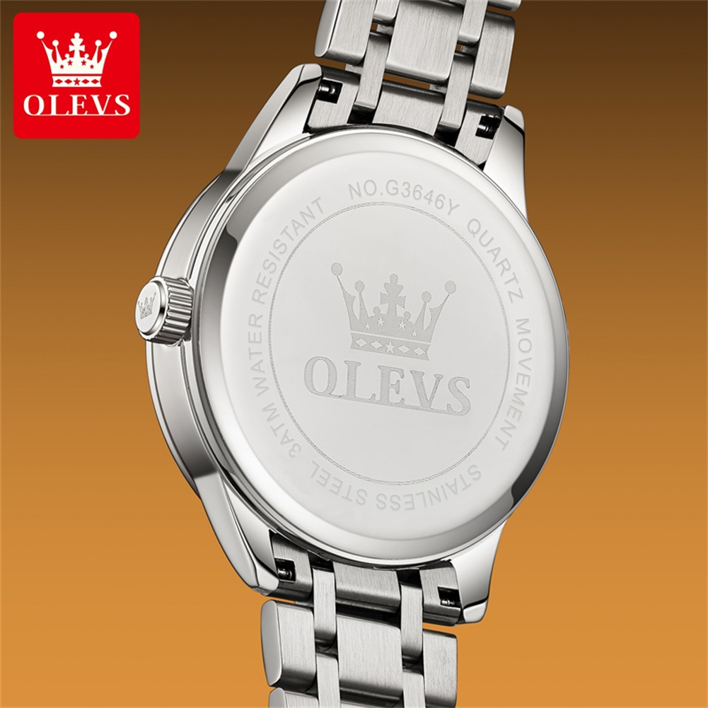 OLEVS Moon Phase men's watches - огляд і ціна Luxury Quartz Watch Brands