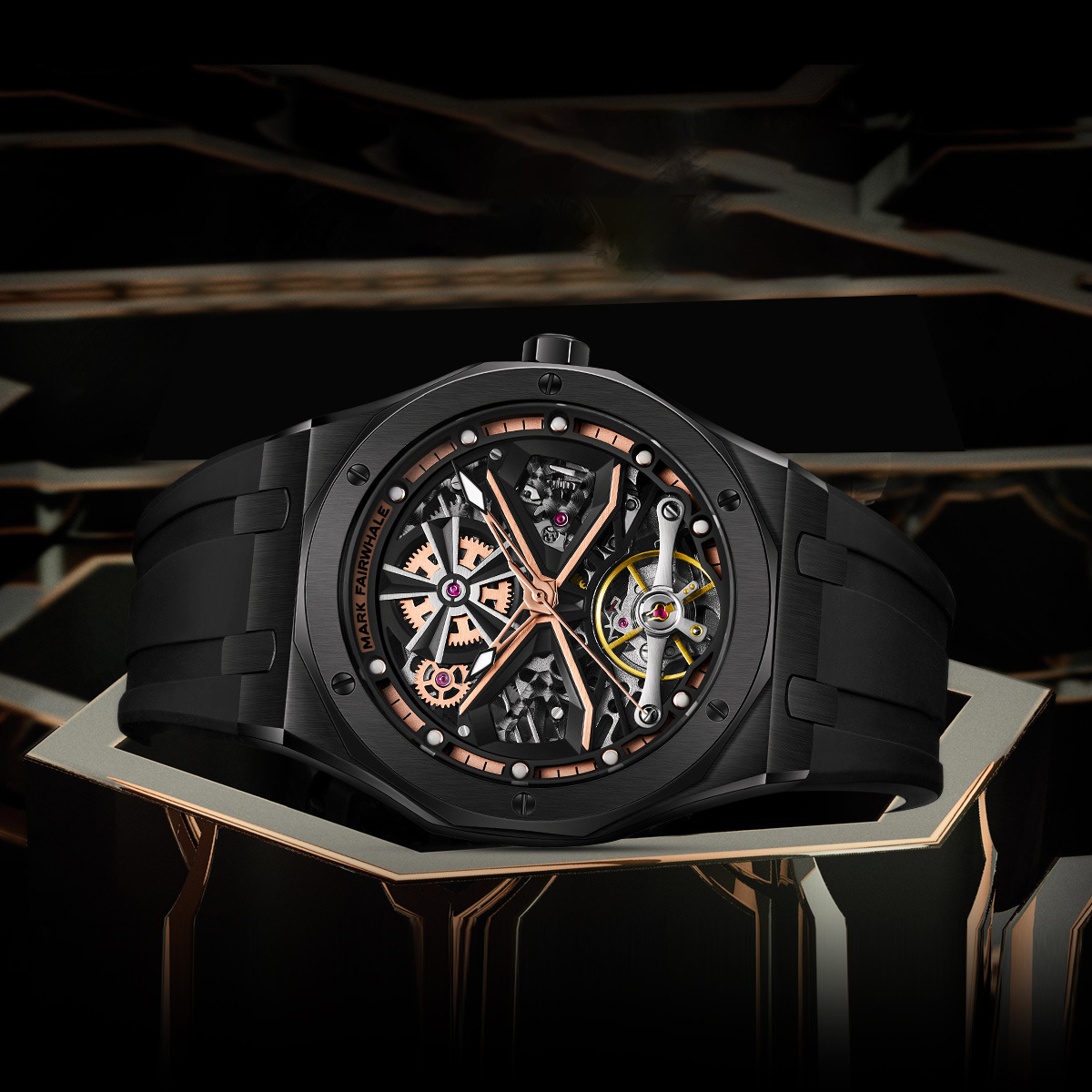 Mark Fairwhal Fashion Tourbill - огляд і ціна Luxury Watch Hublot