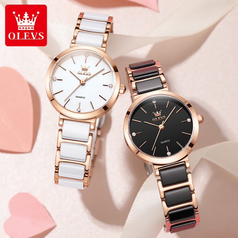 OLEVS Women Watch 5877 Luxury  - огляд і ціна Luxury Watch In Usa