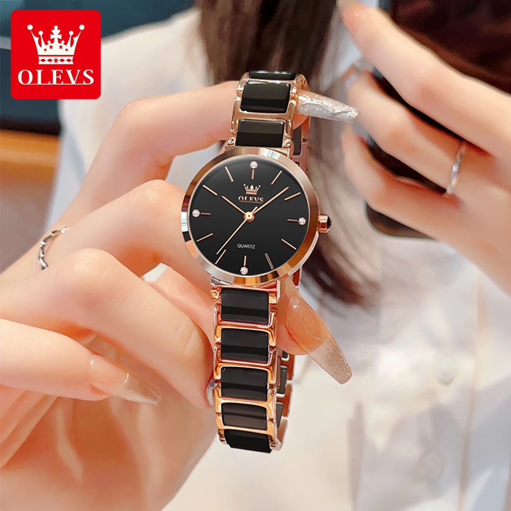 OLEVS Women Watch 5877 Luxury  - огляд і ціна Luxury Watch In Usa