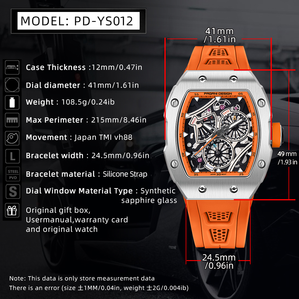 Pagani Design's New Luxury Top - огляд і ціна Luxury Watch Hublot