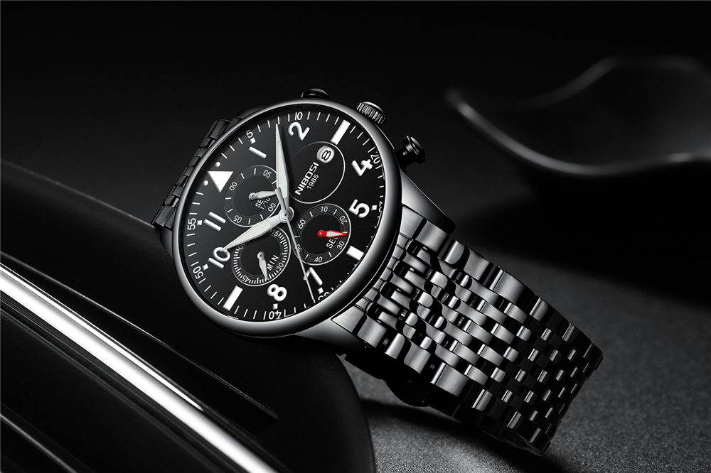 NIBOSI Fashion Mens Watches To - огляд і ціна Luxury Quartz Watch Brands