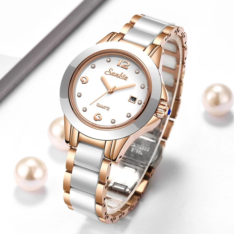 Sunkta Fashion Casual Quartz W - огляд і ціна Luxury Watch Lady