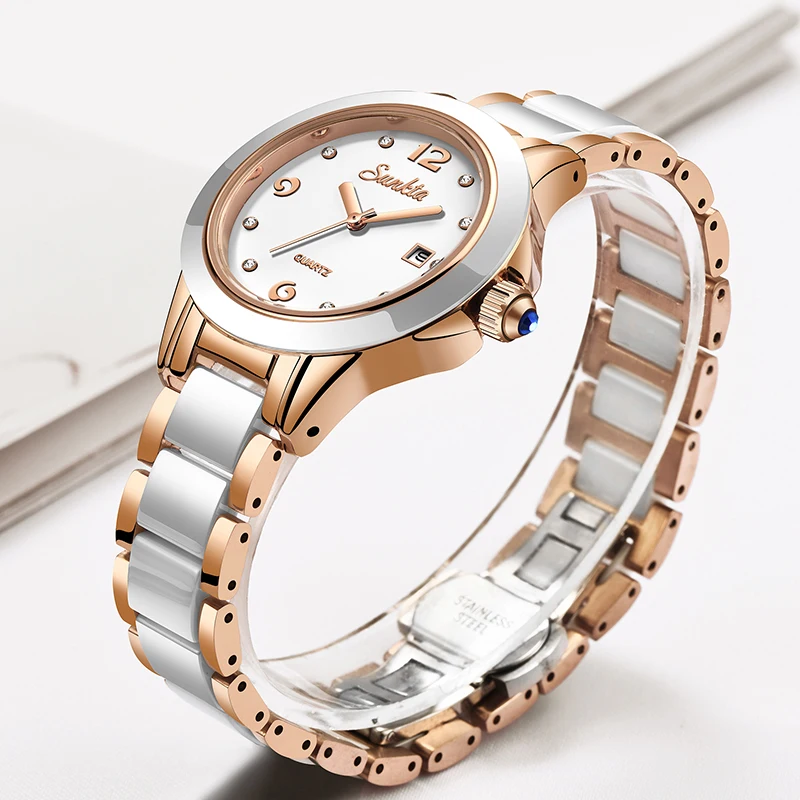 Sunkta Fashion Casual Quartz W - огляд і ціна Luxury Watch Lady