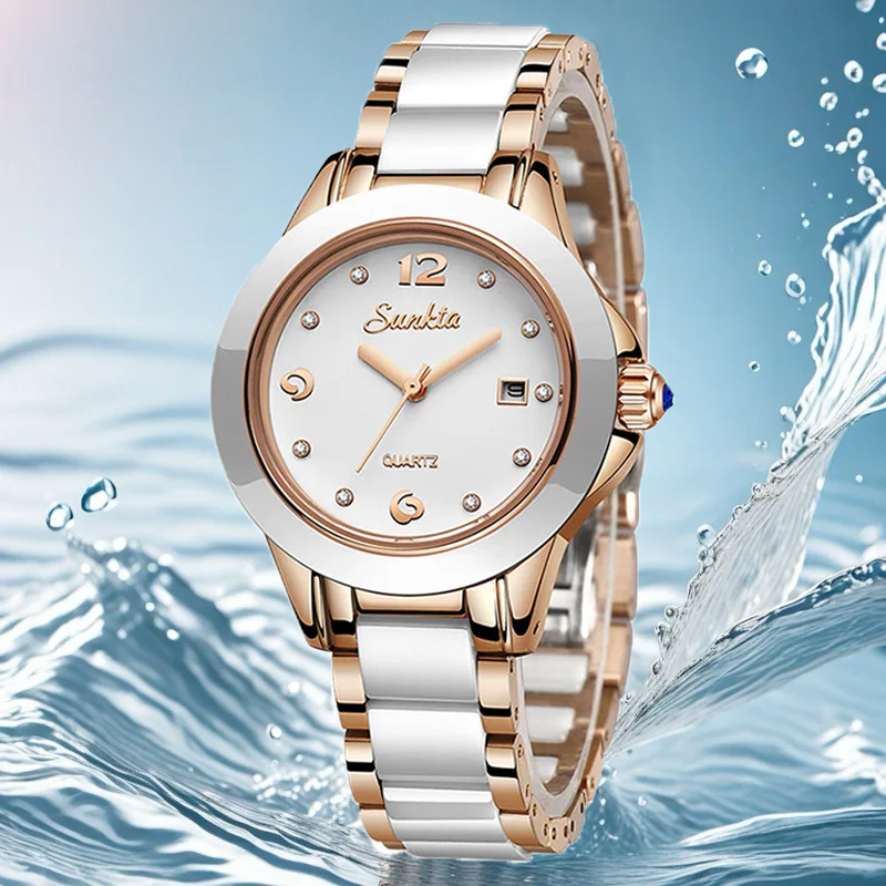 Sunkta Fashion Casual Quartz W - огляд і ціна Luxury Watch Lady