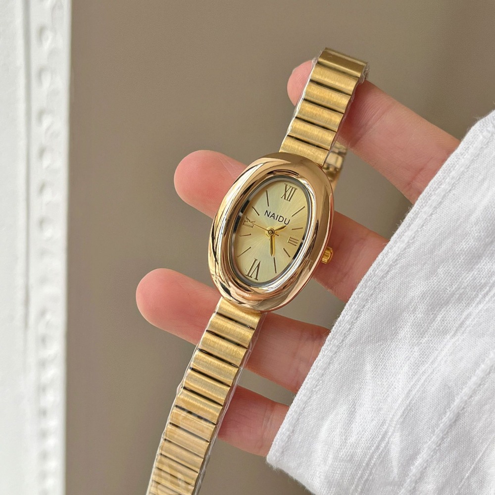 Luxury Brand Gold Oval Women Q - огляд і ціна Luxury Watch Female