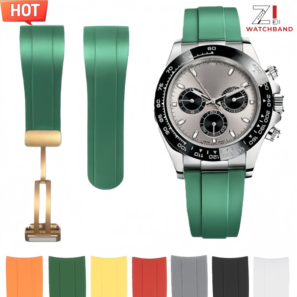 for Rolex 22mm Rubber Strap Su - огляд і ціна Rolex Watch Submariner