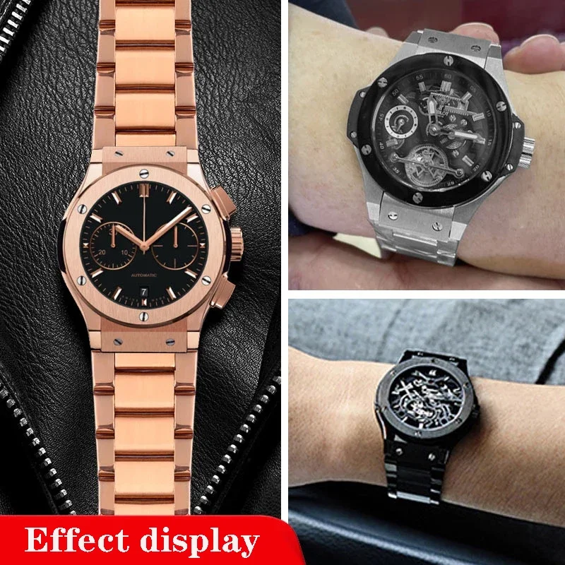 Solid Stainless Steel Watch Ba - огляд і ціна Luxury Watch Hublot