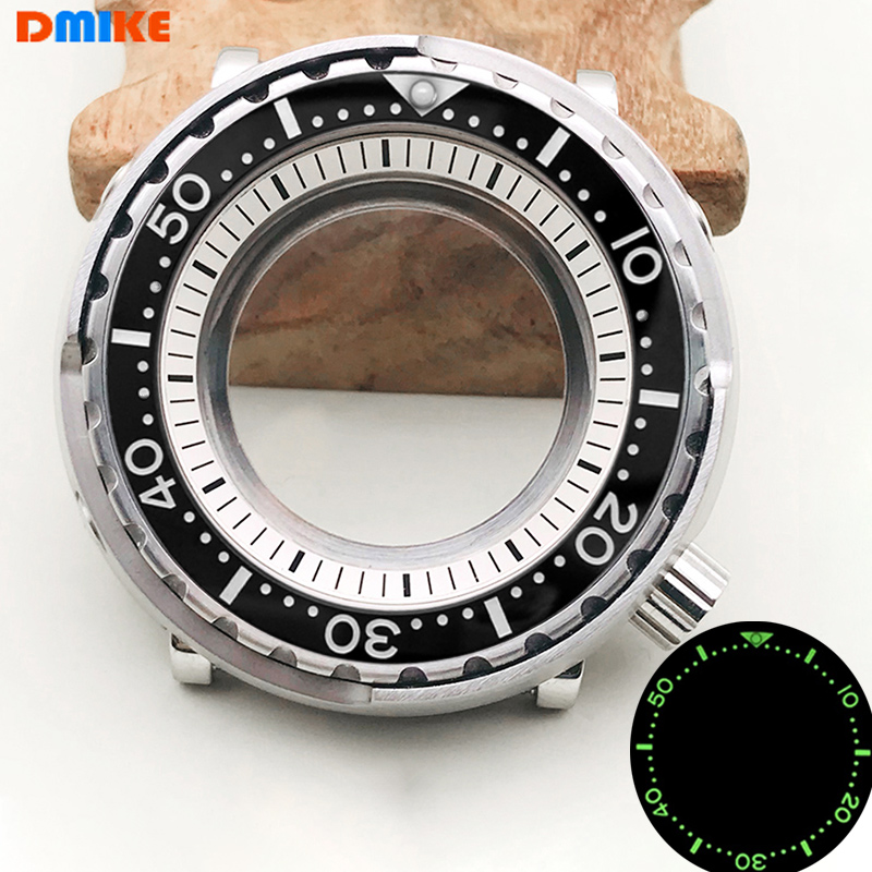 47mm Tuna Canned Watch Case Gr - огляд і ціна Exhibition Caseback