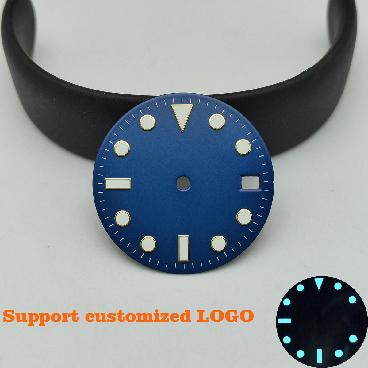 28.5mm Dial Fit Nh35 Movement  - огляд і ціна Exhibition Caseback
