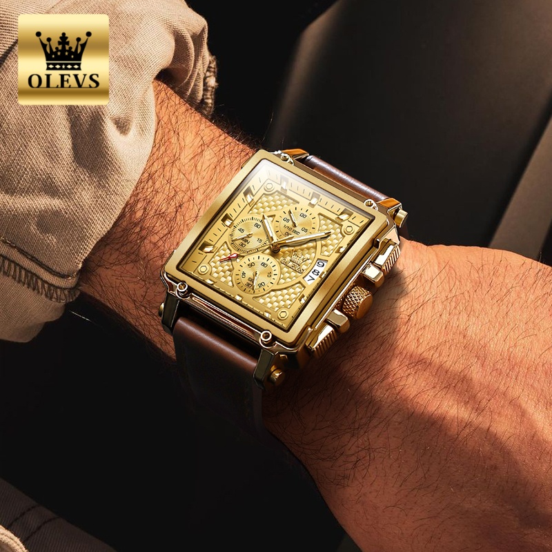 OLEVS Brand Mens Watches Water - огляд і ціна Luxury Quartz Watch Brands