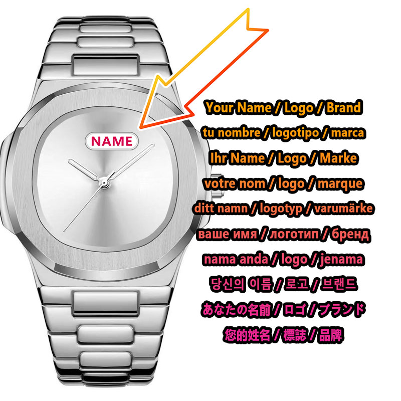 Custom Logo Men's Quartz Watch - огляд і ціна Luxury Quartz Watch Brands