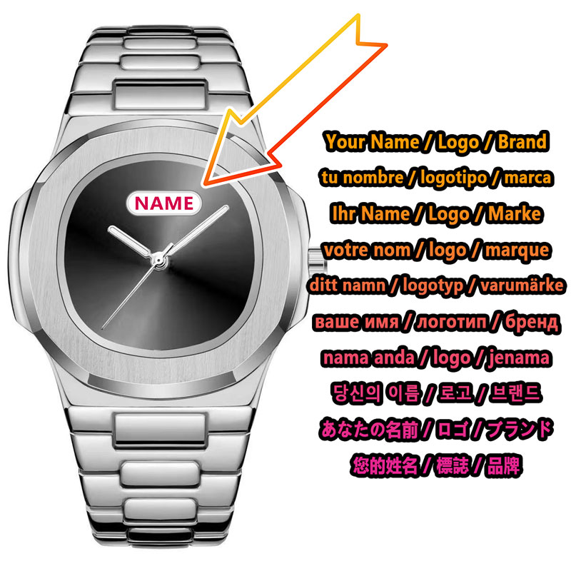 Custom Logo Men's Quartz Watch - огляд і ціна Luxury Quartz Watch Brands