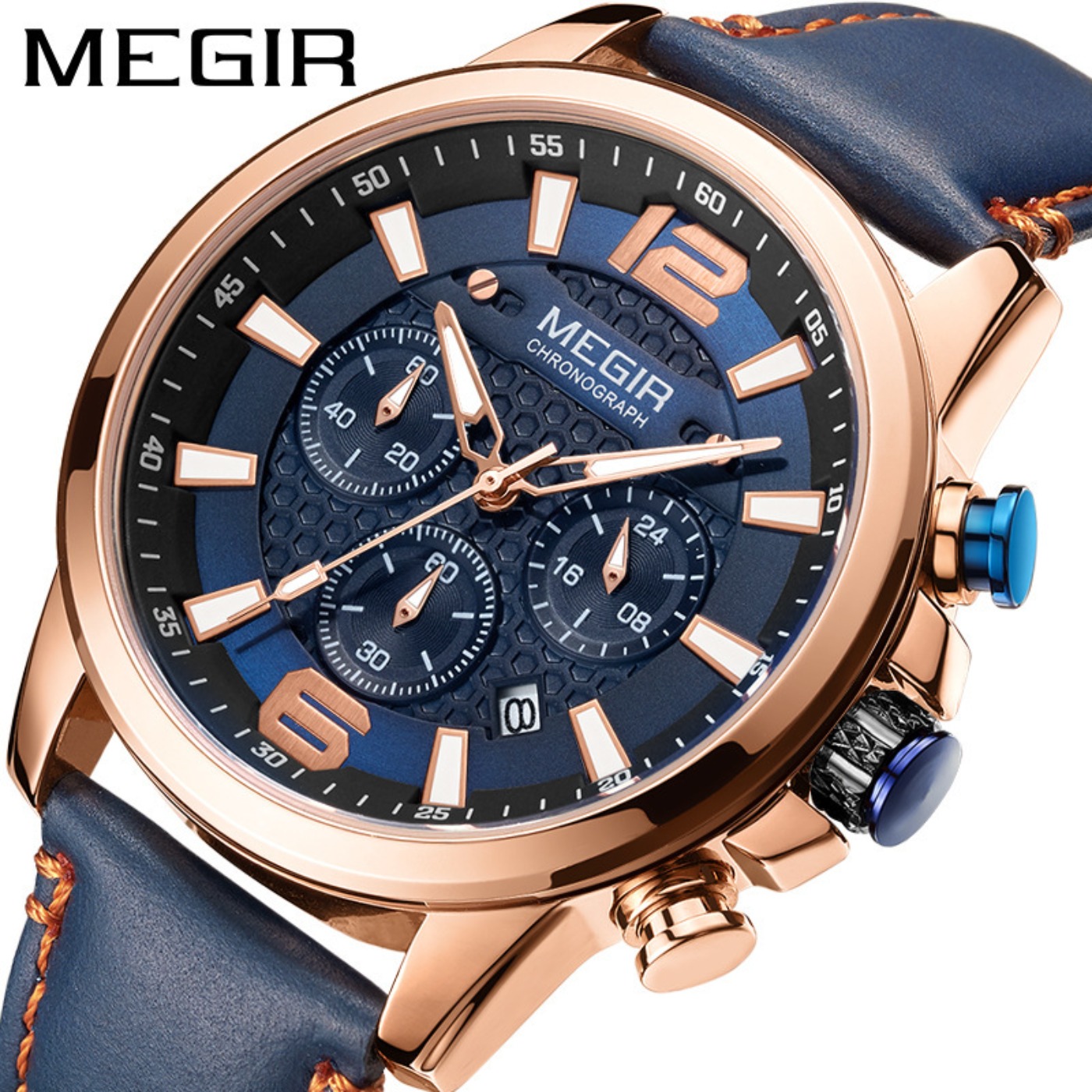 MEGIR 2020 Luxury Watches Men  - огляд і ціна Luxury Quartz Watch Brands