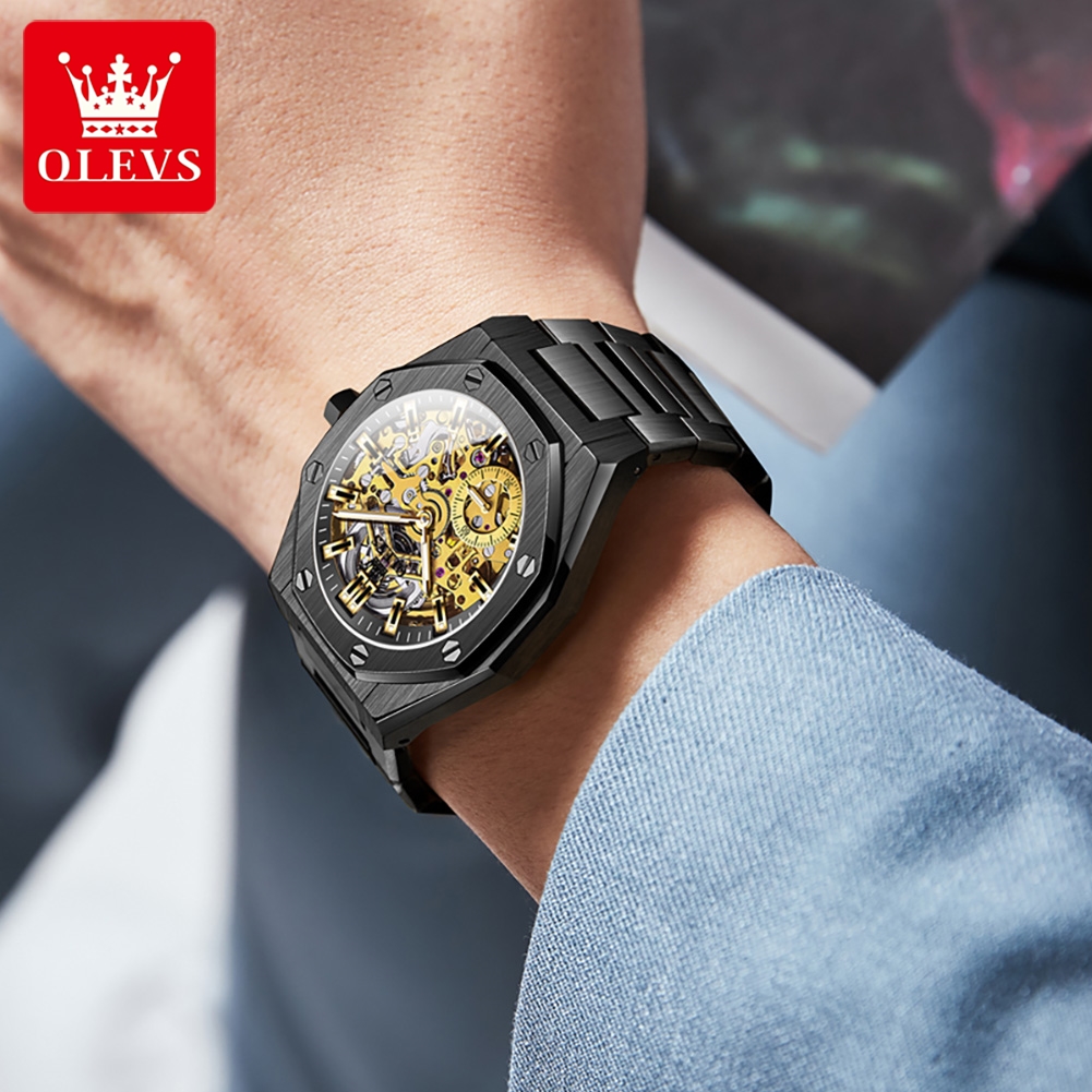 OLEVS Watches Luxury Man High  - огляд і ціна Luxury Watch Hublot