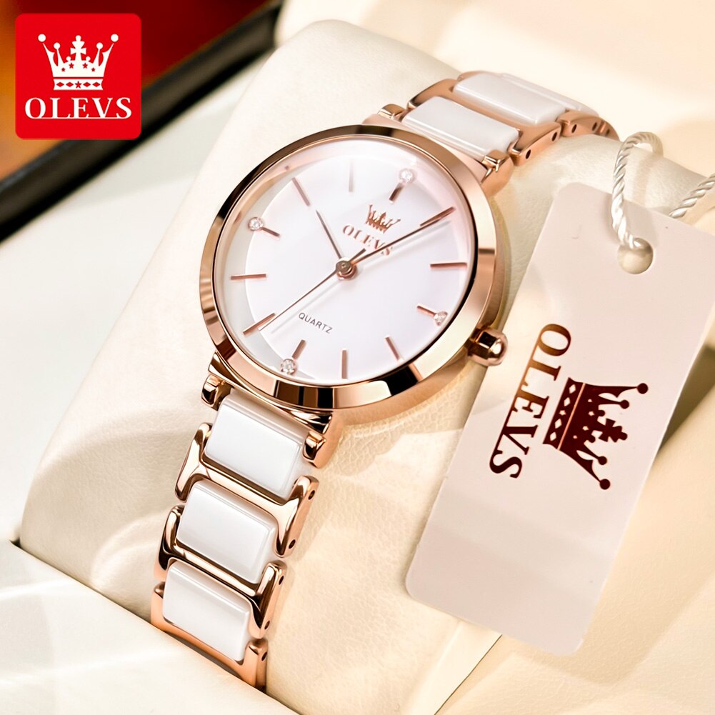 OLEVS Fashion Women Watches Re - огляд і ціна Luxury Watch Female