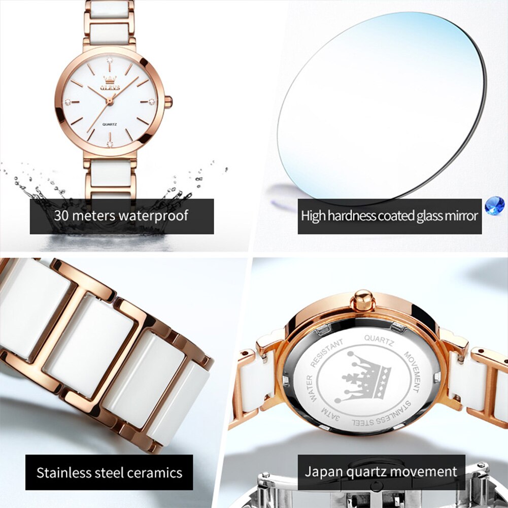 OLEVS Fashion Women Watches Re - огляд і ціна Luxury Watch Female
